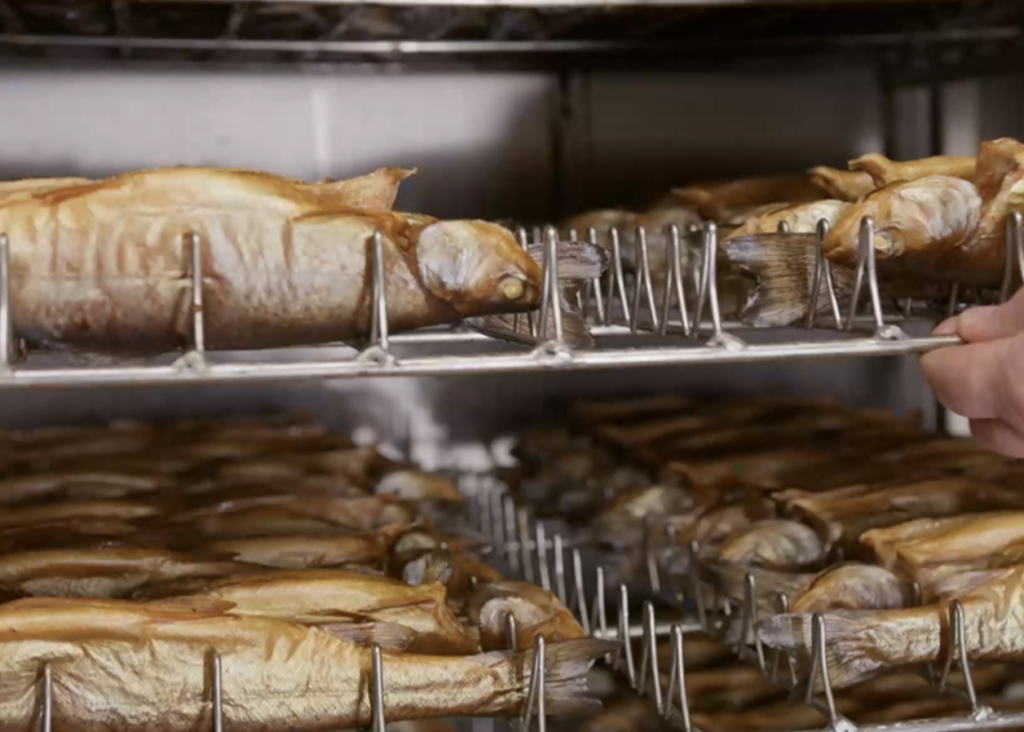 Forelle heiß räuchern