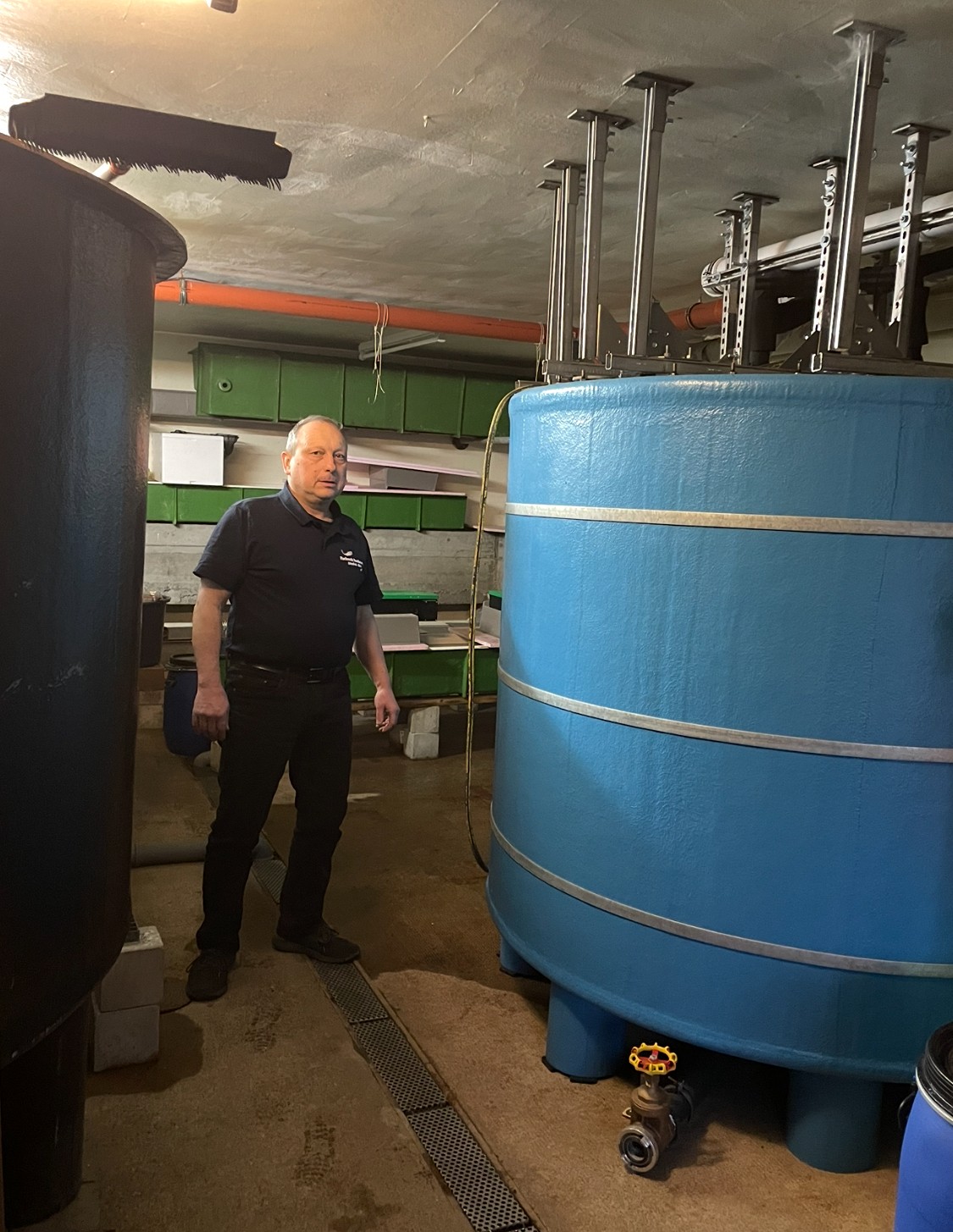 Wasser-Wärme-Tauscher Fischzucht