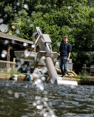 Sortiermaschine Fischzucht